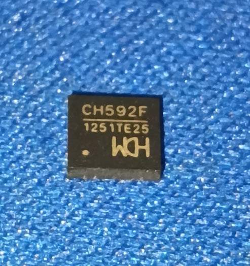 CH592F QFN-28(4x4) WCH RISC-V MCU WITH BLE IBAT20708