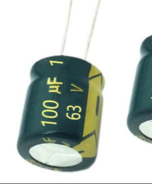 100uF 63V JWCO Electrolytic Capacitor 105C 8x12mm IBAT21724