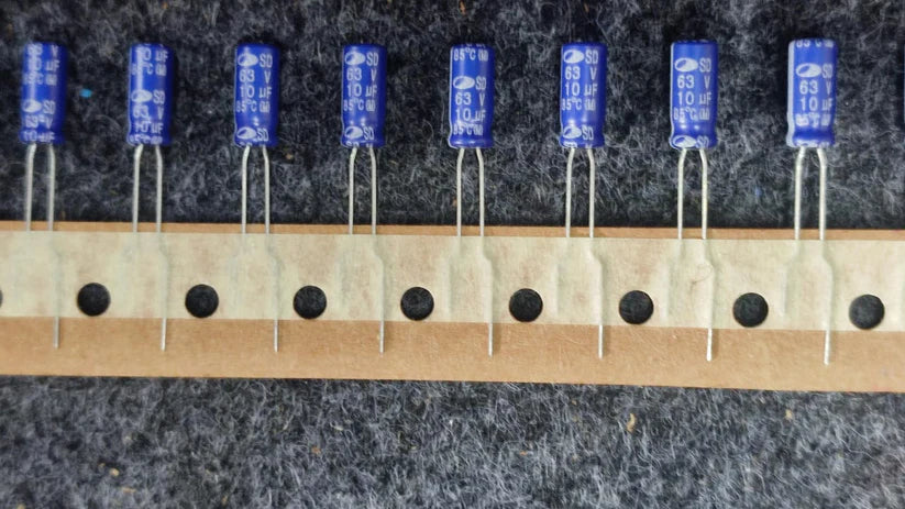 10UF 63V SAMWHA 85C Electrolytic Capacitor
