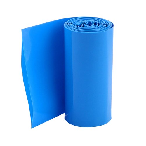 BLUE 35mm PVC Shrinkable TUBE for Battery Packaging 1meter IBAT21911