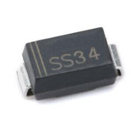 SS34A DO-214AC 40V 3A Schottky Diode SMD (Pack of 5) IBAT20252