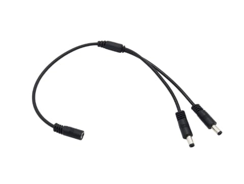 DC Power Y Splitter Cable 1 Female to 2 Male Plug Adapter IBAT21892