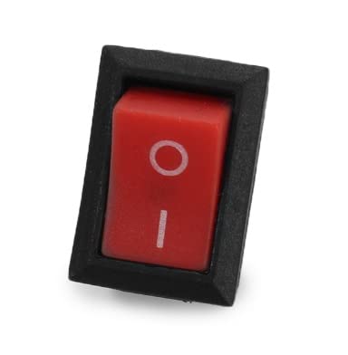 SPST Rocker Switch 6A 250V AC On/Off Electrical Switch