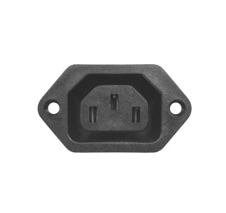 ELCOM 10A Ampere 250VAC Power Socket EMO-21 IBAT20083