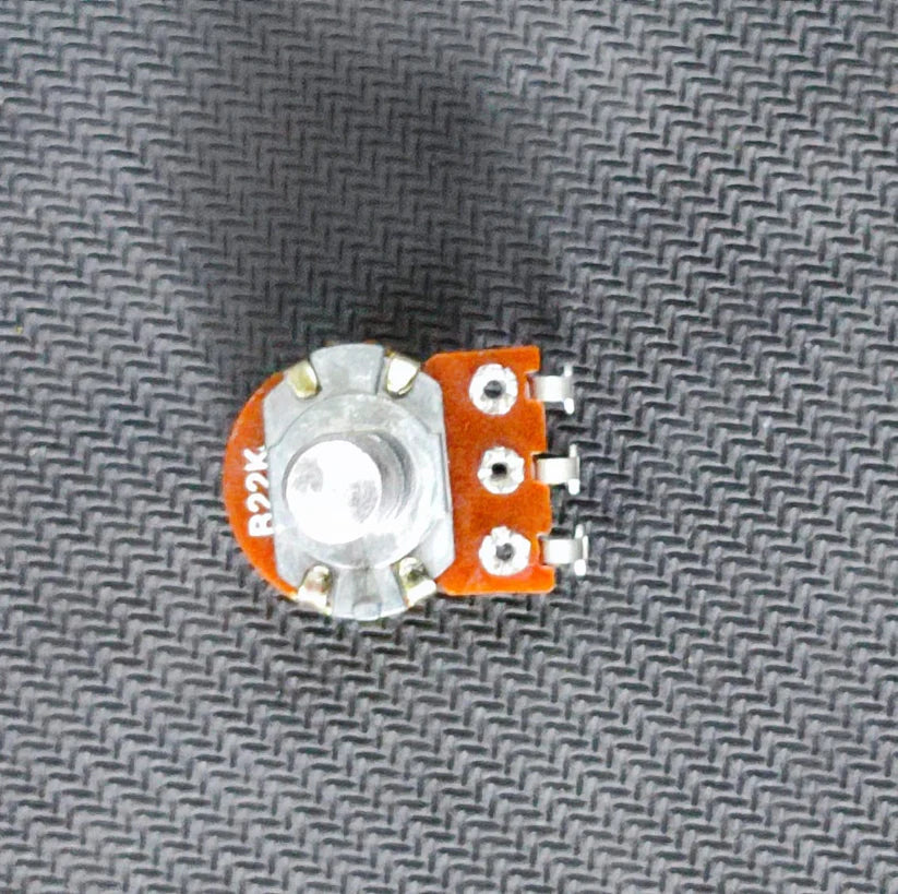 ELCON 22K OHM potentiometer Rotary pot volume controller 6mm metal shaft