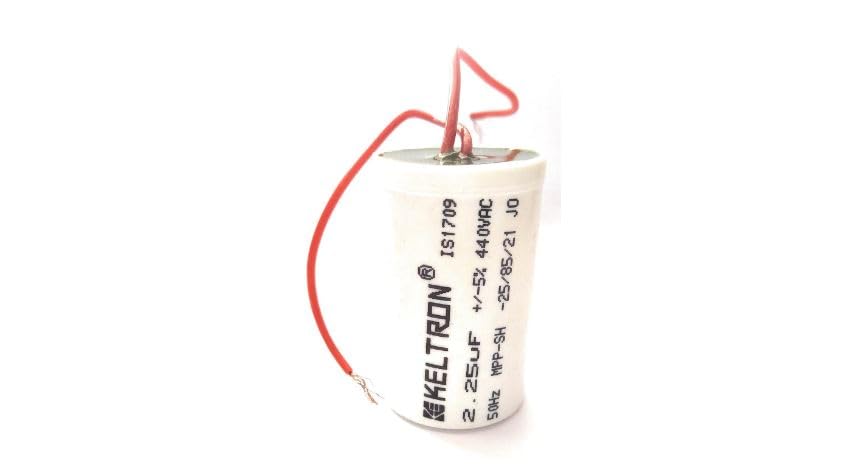 KELTRON 2.25UF MFD 440V METALLIZED POLYPROPYLENE SELF HEALING MOTOR RUN CAPACITORS MPP CAPACITOR IBAT20136