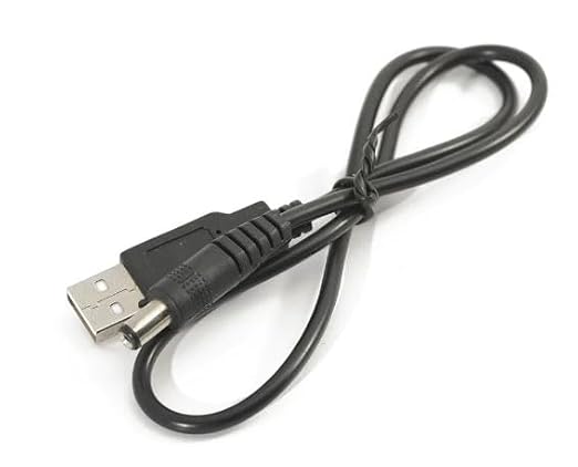 USB to DC Male DC Plug Cable 5.21 mm x 2.1 mm DC Jack IBAT21890