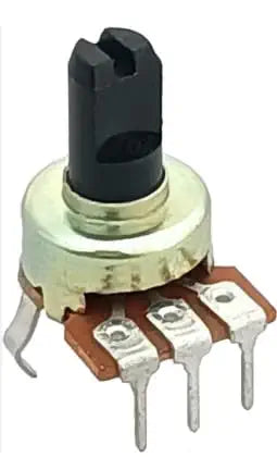 B100K 100K Ohm Linear Taper Rotary Potentiometer 3-Pin IBAT21858