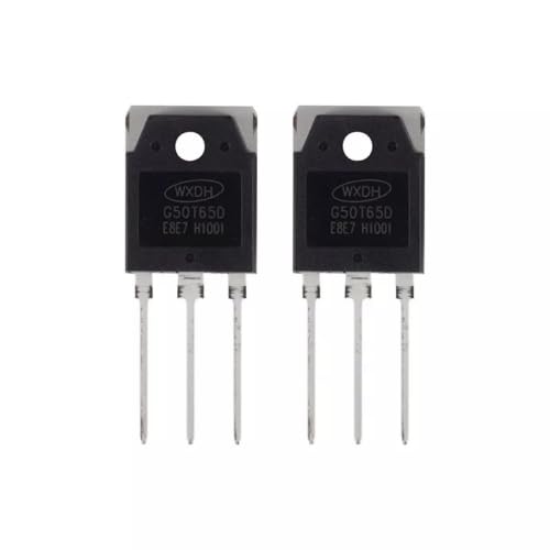 50N65 EQUIVALENT 50T65 IGBT G50T65D 50A 650V (PACK OF 1) IBAT20287