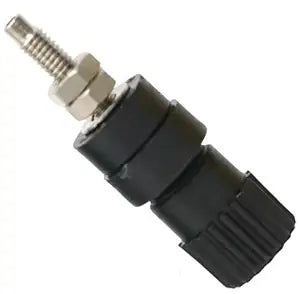 4mm-30 Amp Terminal Panel Mounting Banana Plug BTI-30 Black IBAT22147