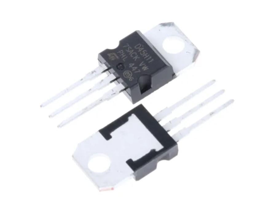 D45H11 Bipolar (BJT) Single Transistor PNP 80 V 10 A 50 W TO-220 Through Hole D 45 H 11 IBAT21872