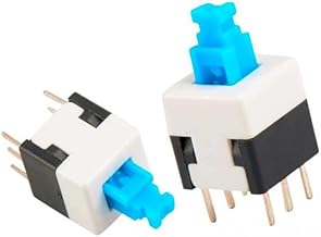 6 pin push on-off switch