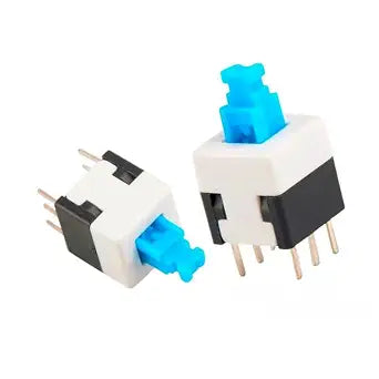 Push Switch -Self Locking Action - 6 Pin (MICRO SWITCH 6PIN ON-OFF) IBAT22151