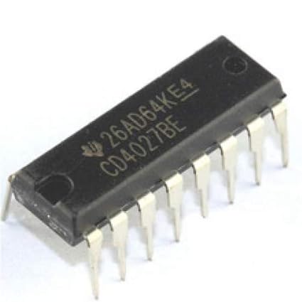 CD4027 Dual J-K Master Slave Flip-Flop IC (Pack of 3) CD 4027 Flip-Flop IC IBAT20395