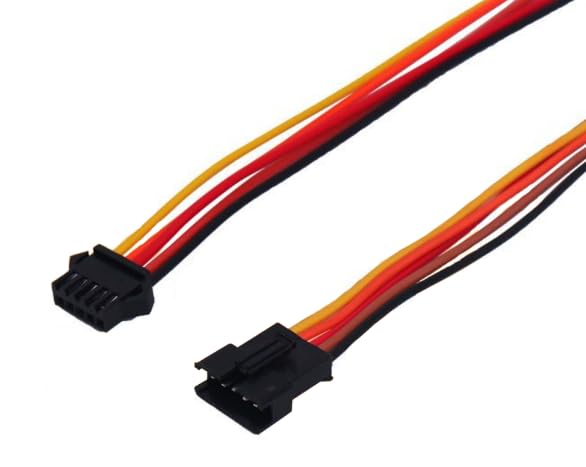 JST SM 5 Pin Plug Male and Female Connector Adapter with Wire IBAT20171