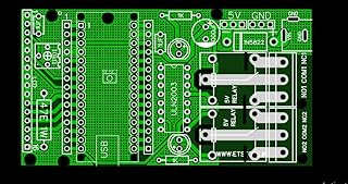 PCB FOR NANO BOARD WITH LCD AND RELAYS
