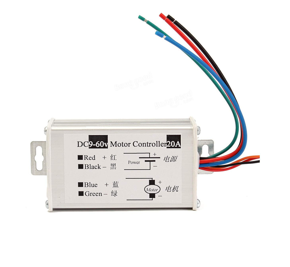 20A PWM DC Motor Speed Regulator Module (9~60V) IBAT20045