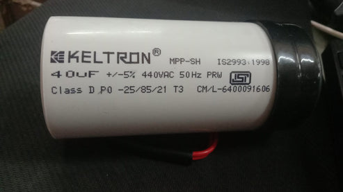 40uF 440V AC CAPACITOR 40MFD KELTRON IBAT20555