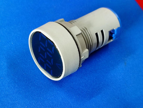 BLUE AC 50-500V AC 22mm AD101-22VM digital voltmeter Indicator with Big Digital Tube IBAT20859