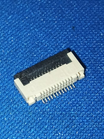 AFC01-S10FCA-00 Pitch=0.5mm 10 pin smd Right Angle JUSHUO Flip type 10p FFC FPC IBAT21351