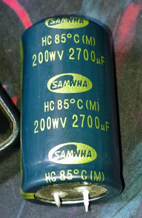 2700uF 200V Samwha 85C Electrolytic Capacitor IBAT20573