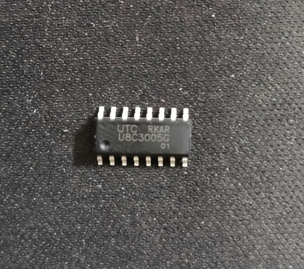 U8C3005G SOP-16 SERIAL IN PARALLEL OUT VALVE DRIVER UTC 3005 IBAT21020