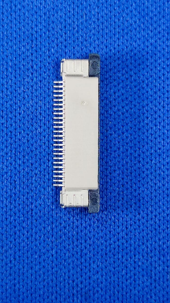 AFC07-S24ECA-00 24P Contact,Top Horizontal attachment 0.5mm SMD,P=0.5mm Right Angle FFC, FPC (Flat Flexible) Connector