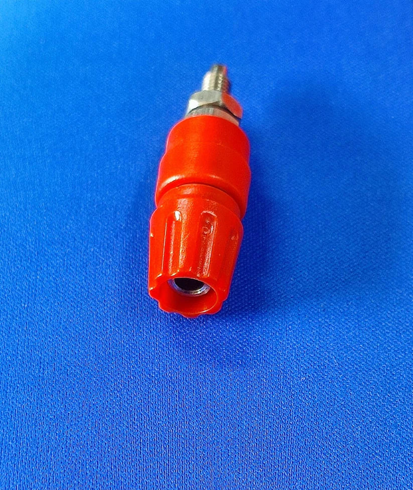 BTI-15 RED ELCOM BANANA JACK FEMALE 4MM 15A 250 VAC
