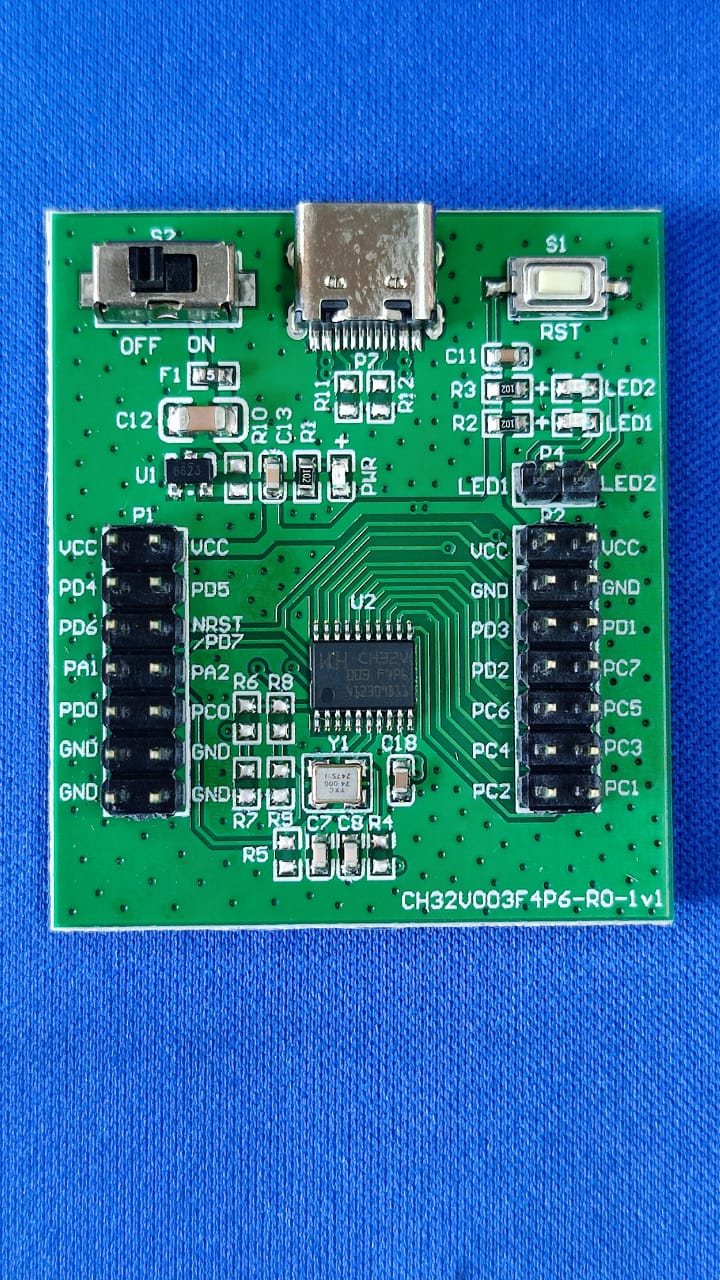 CH32V003F4P6-EVT-R0-1v1.FP WCH Microcontroller Development Board IBAT13659