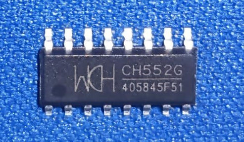 CH552G SOP-16 WCH 51 Family 24MHz Microcontrollers IBAT20747