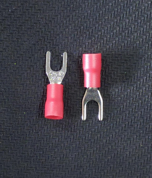 PCSVS1-4 Red Insulated Spade/Fork Terminals IBAT20994