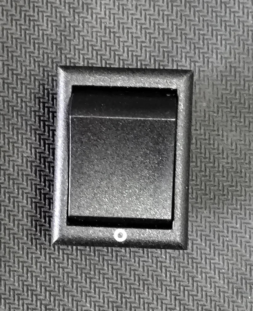 RS-16-5 BLACK ELCOM 16A ROCKER SWITCH 2 POSITION 4 LEG 250V