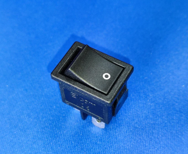 BLACK RS-2-5 ELCOM DPST Rocker Switch 4A 250V