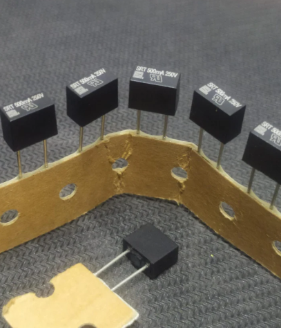 500mA 250V Fuse SCHURTER Slow Blow Micro Time Lag type rectangular