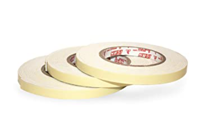 10MM WIDTH Double Sided White Foam Tape 1 meter