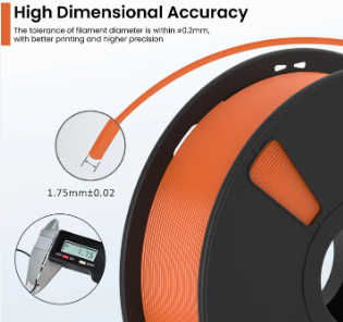 ORANGE Color PLA filament 1.75mm 1kg 3d printer