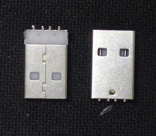 USB A type Plug Male PCB R/A Connector DIP