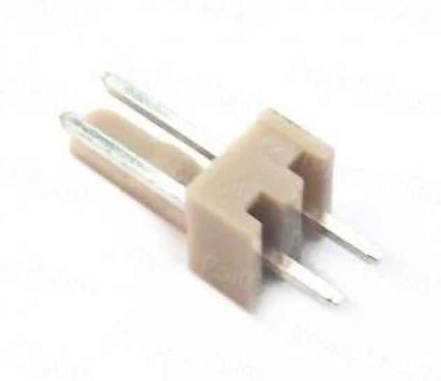 2 Pin RMC male Straight 2.54MM pitch 2510