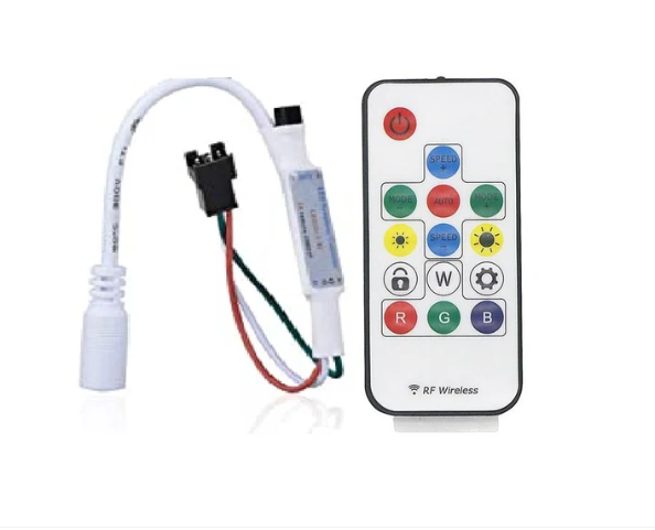 PIXEL LED IR CHASER WITH REMOTE