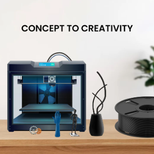 Black Color PLA filament 1.75mm 3d printer 1kg
