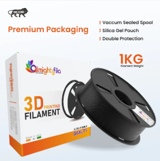 Black Color PLA filament 1.75mm 3d printer 1kg
