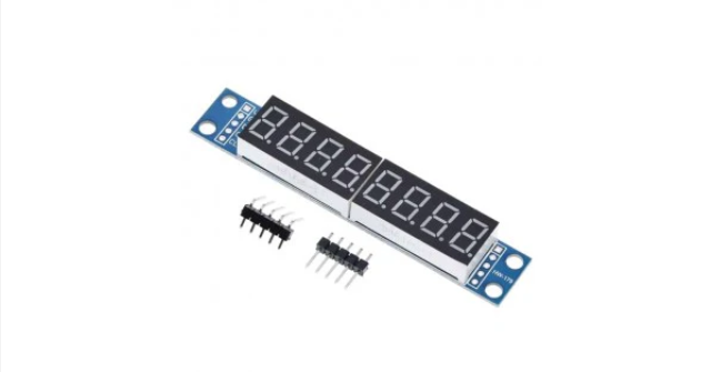8 Digit Seven Segment Display Module with MAX7219