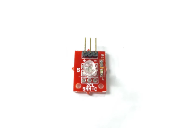 5mm Two-Color LED Module COMMON CATHODE 3 LEG