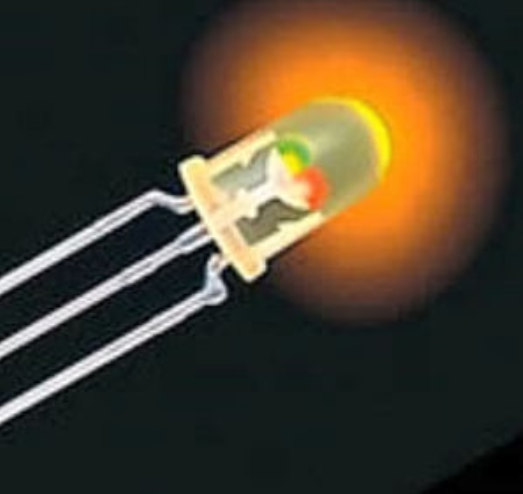 5MM BI COLOR LED RED AND GREEN COMMON ANODE BICOLOR 3 LEG