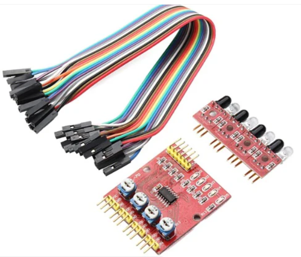 4 Channel Infrared Tracking Sensor Module IR Line Patrol For DIY Smart Car