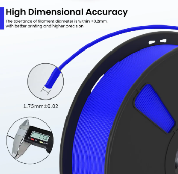 BLUE Color PLA filament 1.75mm 1kg 3d printer