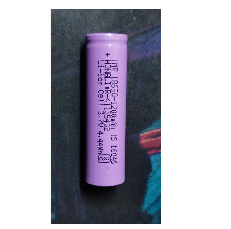 3.7V 1200mAh 18650 Li-ion Battery EASTAR