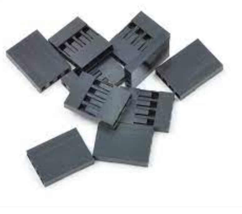 4 Pin 2.54mm Female Berg housing without wire jumper 4P