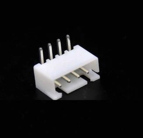 4 Pin JST Connector male right angle bent 2.54MM PITCH 2515