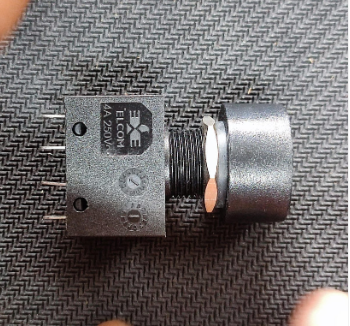 RED MPS-1 4A PUSH BUTTON Switch Elcom MPS1